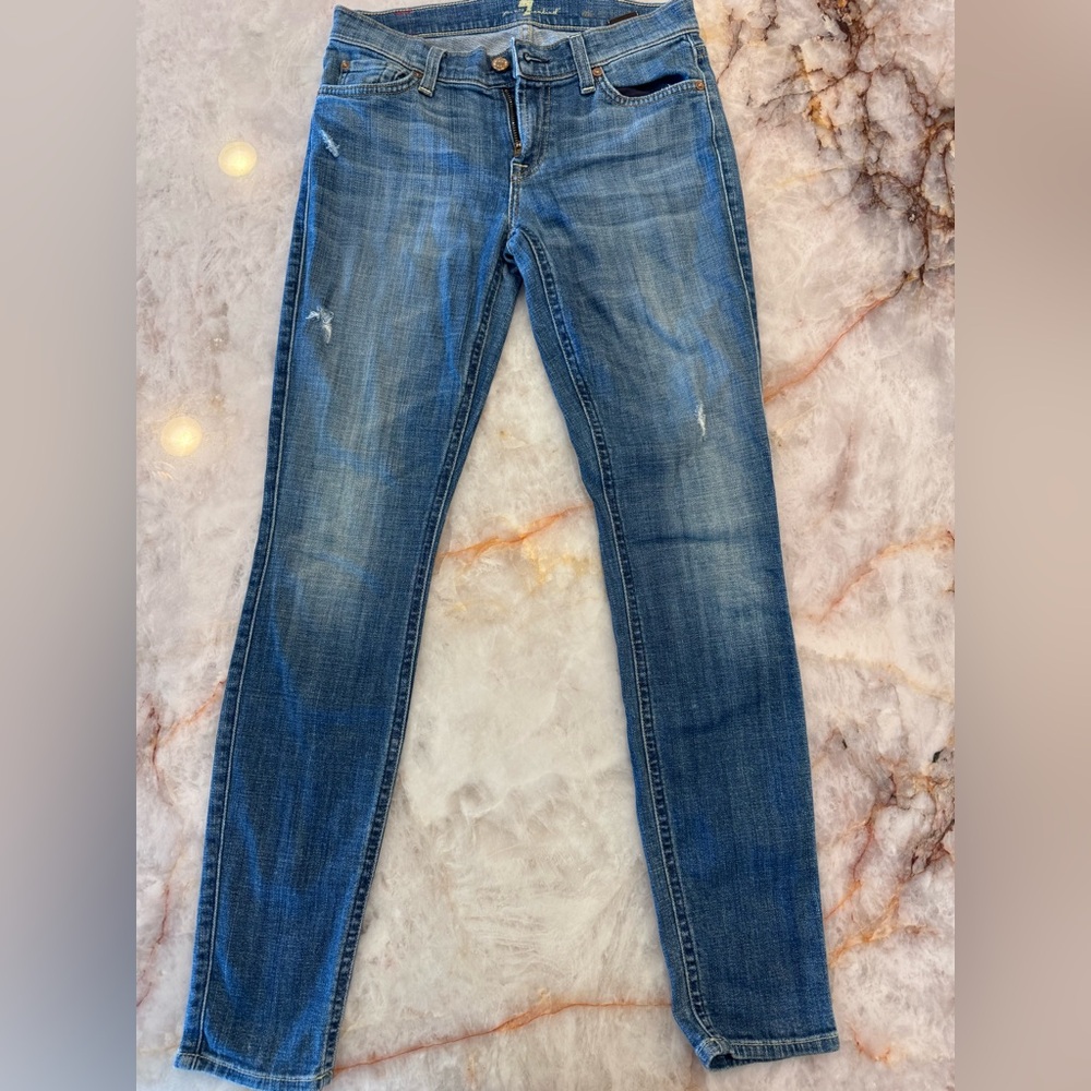 7 For All Mankind Women's Jeans Size 26 The Skinny